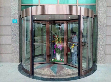 杭州某某大酒店旋轉(zhuǎn)門工程